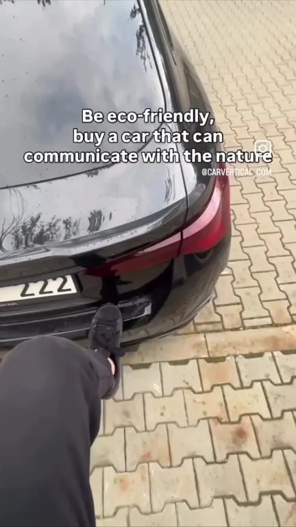 Car Communicates With Nature