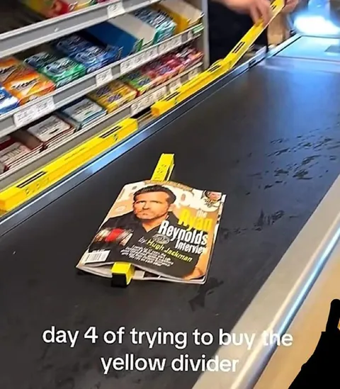 Trying to Buy the Yellow Divider