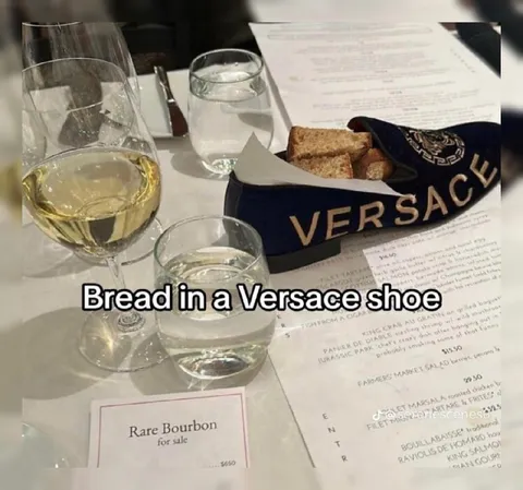 Bread in a Versace Shoe