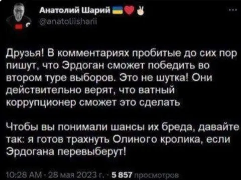 Шансы Эрдогана на перевыборы