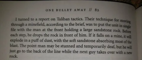 One Bullet Away: Taliban Minefield Tactic