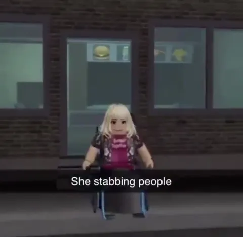 She Stabbing People
