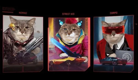 Cyberpunk Cat Factions