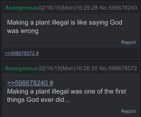 Making a Plant Illegal