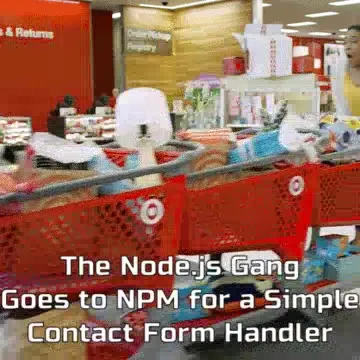 Node.js Gang Goes to NPM
