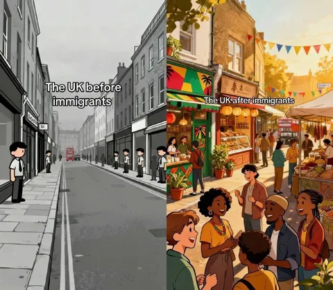 The UK Before and After Immigrants