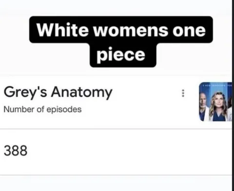 White Womens One Piece Grey's Anatomy