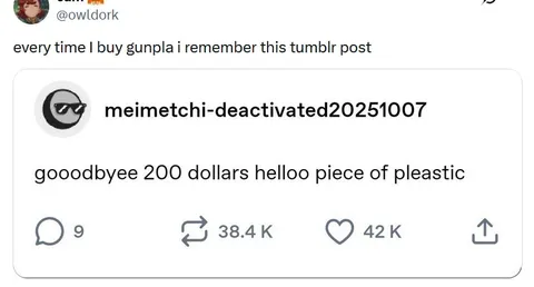 Goodbye 200 Dollars, Hello Plastic