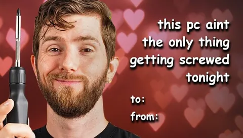 Linus Valentine PC Joke
