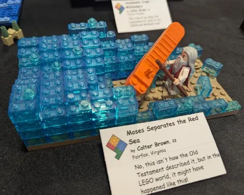 Moses Separates the Red Sea
