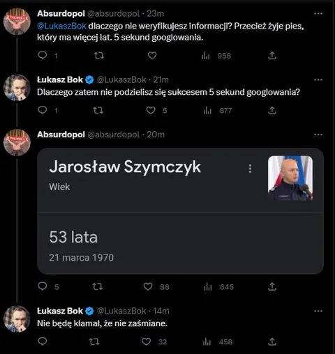 Pięć sekund googlowania