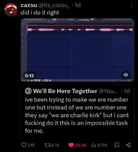 We Are Charlie Kirk Impossible Task