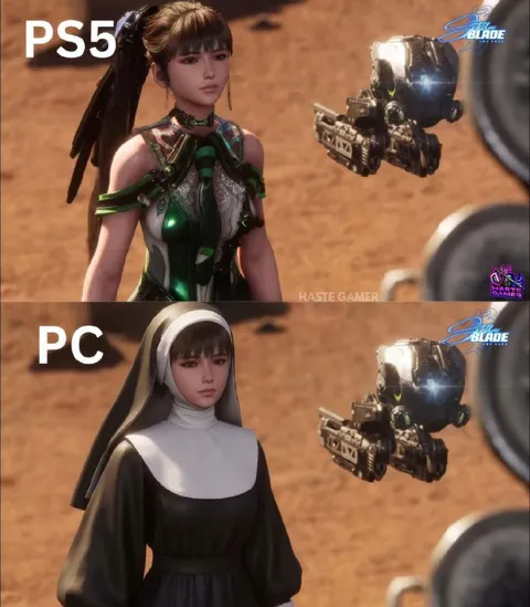 PS5 vs PC Outfit Swap