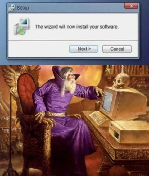 Wizard Installs Your Software
