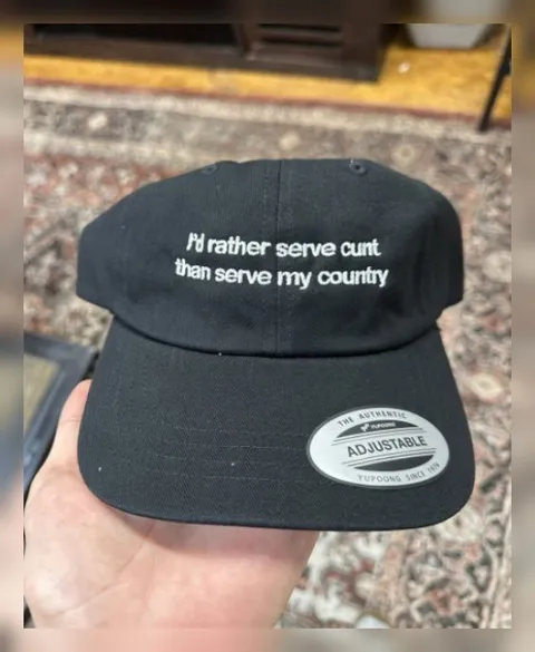 Rather Serve Cunt Than Country