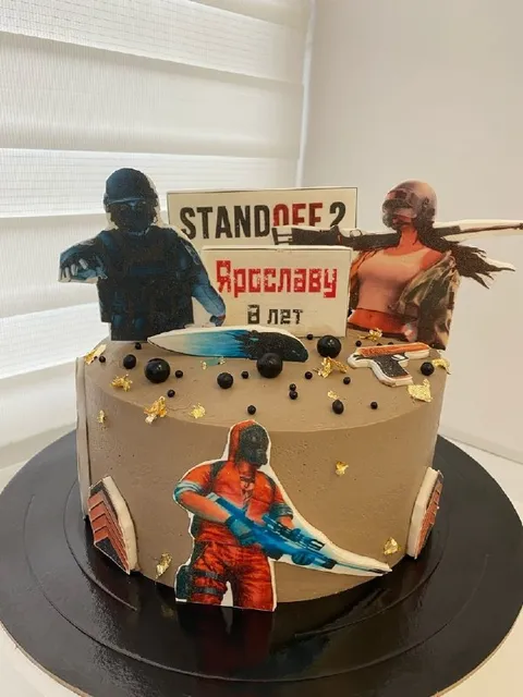 Торт по игре Standoff 2