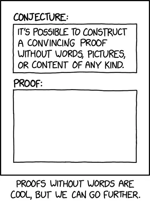 Proof Without Words Can Go Further