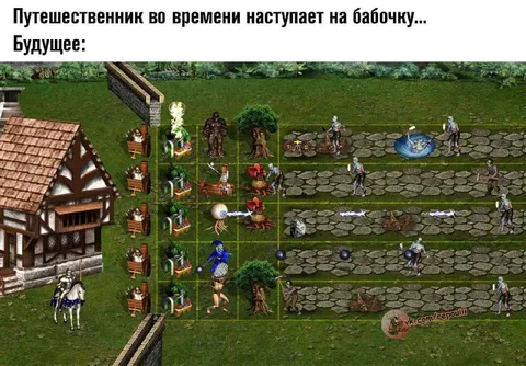Путешественник во времени в будущем