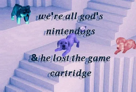 God's Lost Nintendogs Cartridge