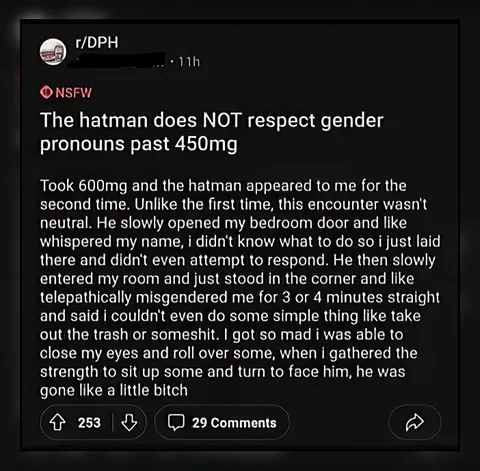 The Hatman Misgenders Me