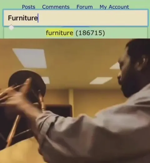 Searching for Furniture Goes Wrong