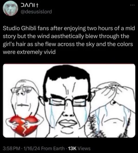 Studio Ghibli Fans Crying