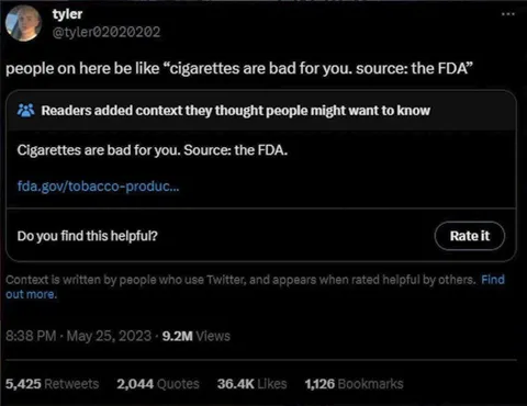 Cigarettes Are Bad for You