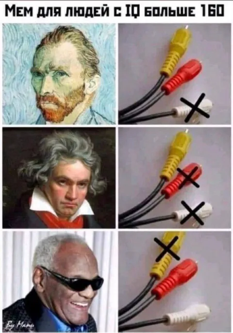 Мем для людей с IQ больше 160