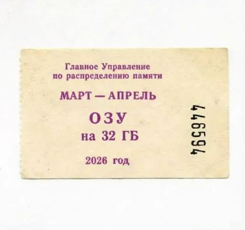 Распределение ОЗУ на 32 ГБ