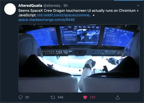 SpaceX Crew Uses Chromium