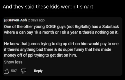 Paying to Find Dirt on Him