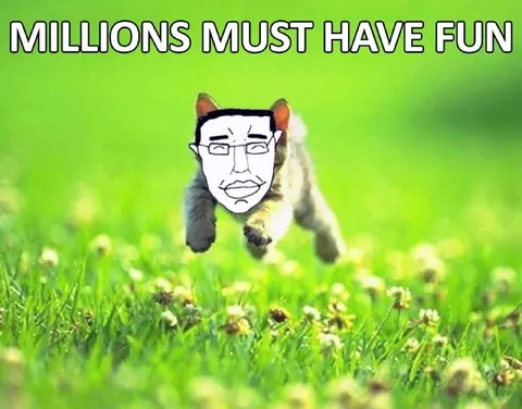 Millions Must Have Fun Cat