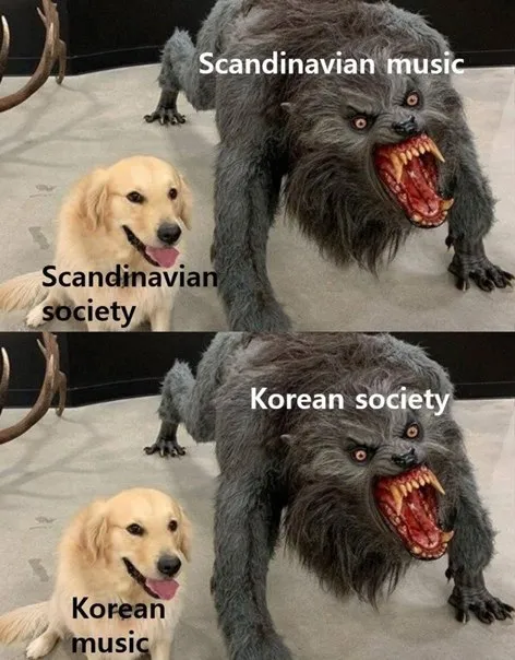 Scandinavian Music vs Society