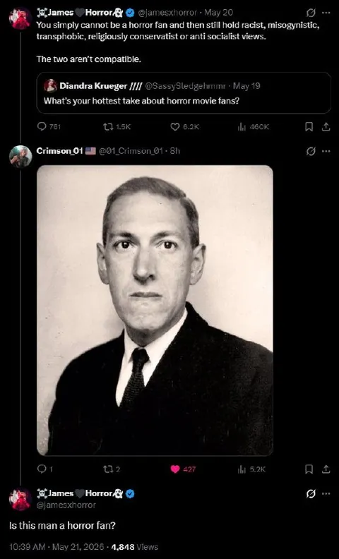 Lovecraft Horror Fan Question