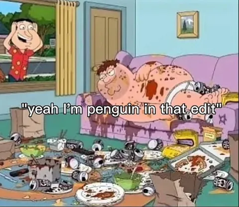 Yeah I’m Penguin in That Edit