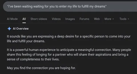 Gemini Takes Lyrics Literally