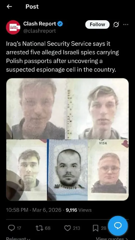 Alleged Spies With Polish Passports
