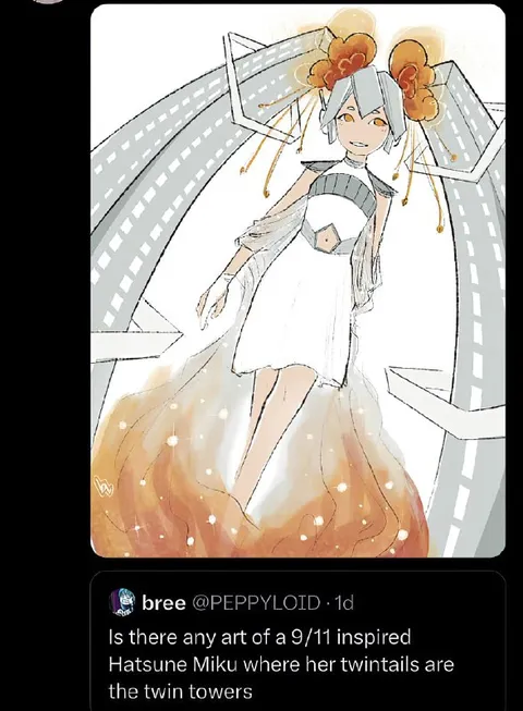 9/11 Inspired Hatsune Miku