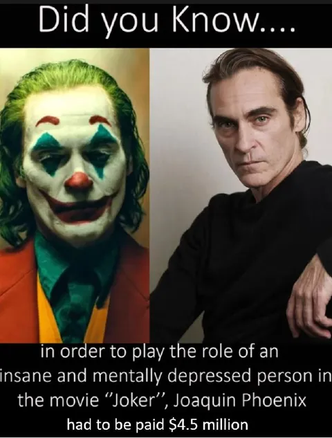 Joaquin Phoenix Was Paid $4.5 Million