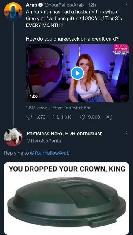 You Dropped Your Crown King
