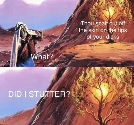 Did I Stutter Moses