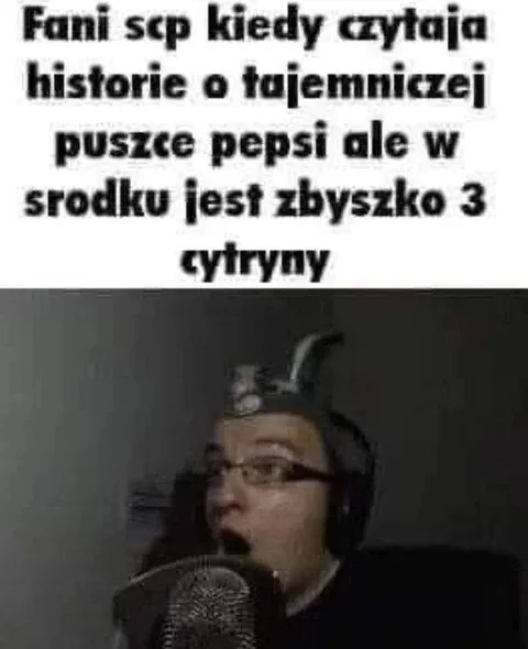 Fani SCP i tajemnicza puszka Pepsi
