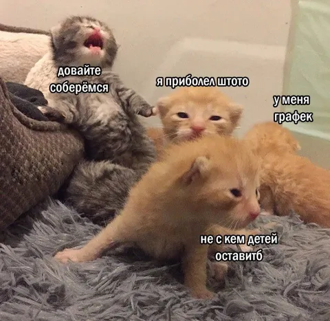 Давайте соберёмся, но не сегодня
