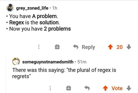 Regex Creates More Problems