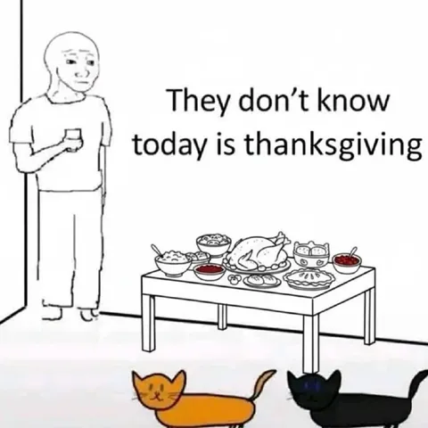 They Don't Know It's Thanksgiving