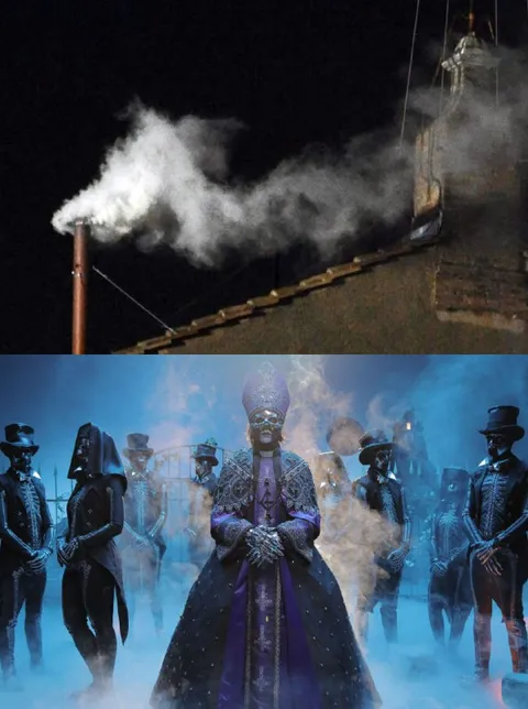 Дымовая труба превращается в Ghost