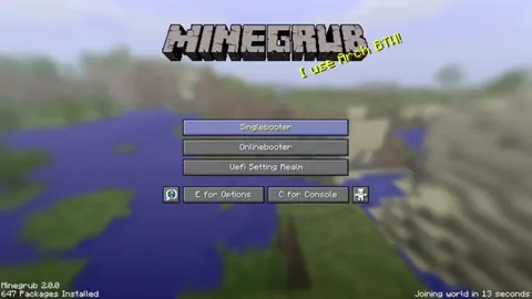 Minecraft Boots Arch Linux
