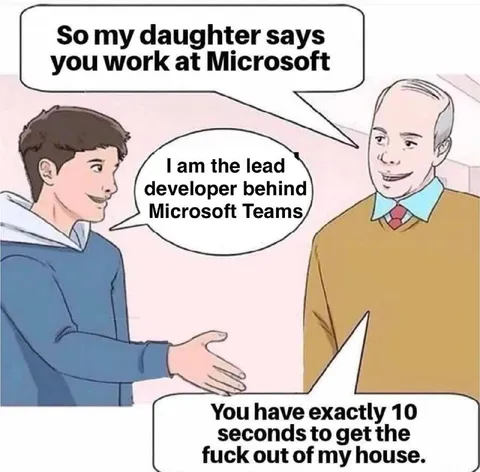 Microsoft Teams Developer Gets Kicked Out