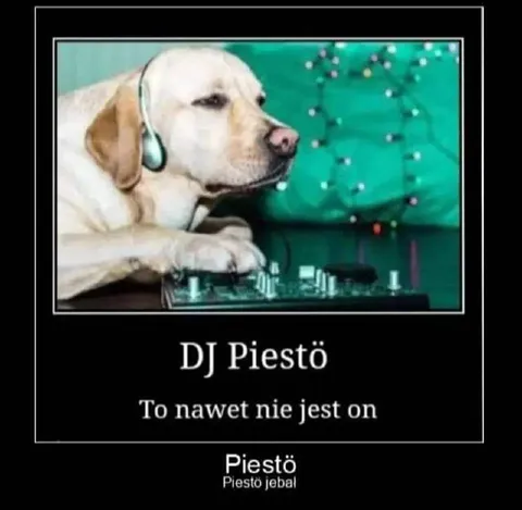 DJ Piestö miksuje muzykę