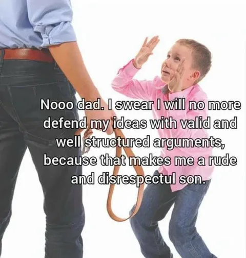 Valid Arguments Make Me Rude